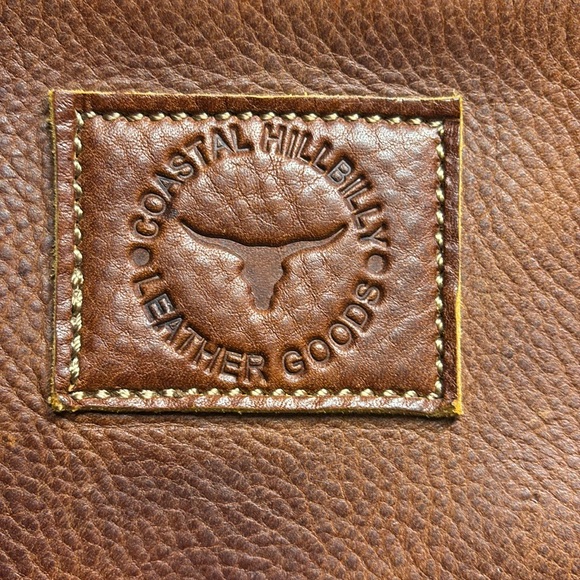 Genuine, leather tote bag custom-made - Picture 2 of 10